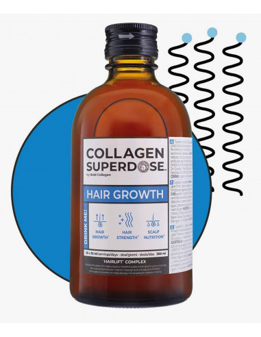 GOLD COLLAGEN SUPERDOSE HAIR GROWHT 300ML