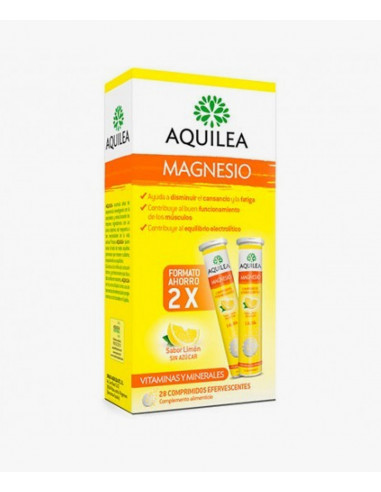 AQUILEA MAGNESIO 375MG 28 COMPRIMIDOS EFERVESCENTES