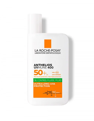 LA ROCHE-POSAY ANTHELIOS UVMUNE 400 SPF50+ FLUIDO OIL CONTROL 50ML