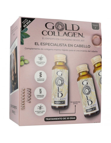 GOLD COLLAGEN HAIRLIFT PACK TRATAMIENTO 1 MES