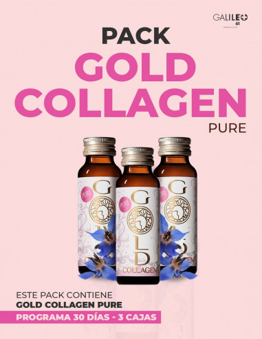 GOLD COLLAGEN PURE PACK TRATAMIENTO 1MES