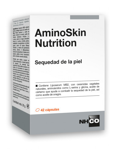 NHCO AMINOSKIN NUTRITION (SEQUEDAD DE LA PIEL) 42 CAPSULAS