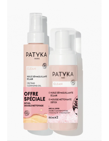 PATYKA PACK CLEAN ACEITE+MOUSSE 2X150ML