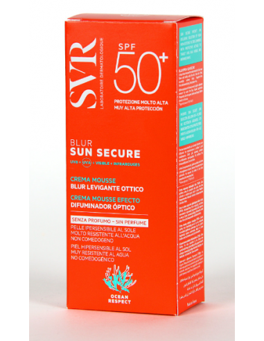 SVR SUN SECURE SPF50+ BLUR SIN PERFUME 50ML